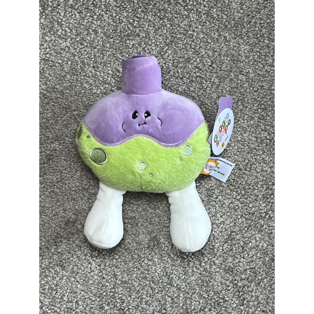 Gigglescape Potion Character Plush Toy Halloween Sensory Purple Green 5.5 inch